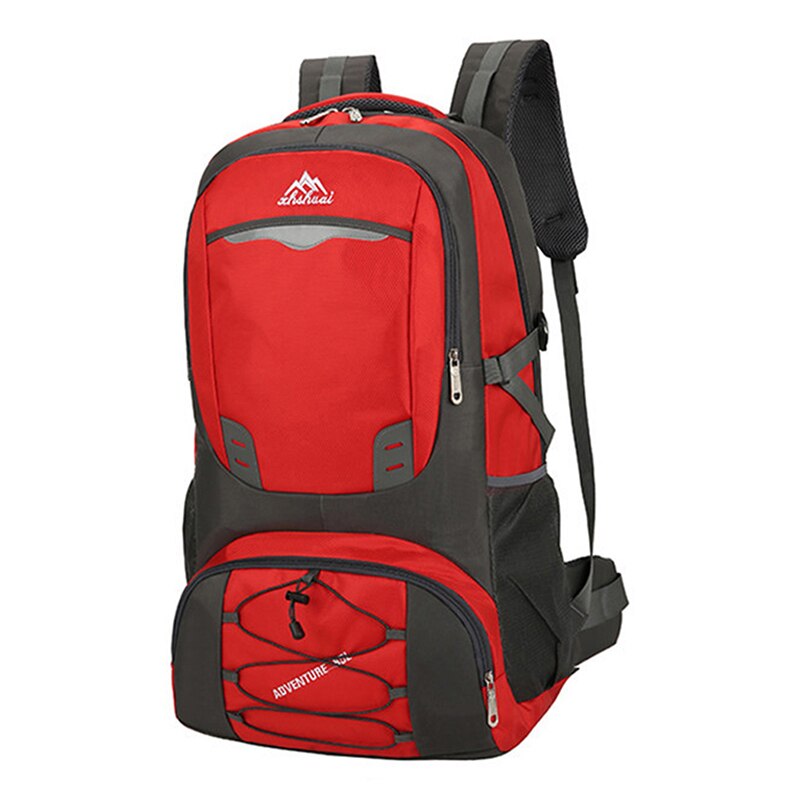 85L 60L Bergsteigen Wasserdichte Rucksack Männer Wandern Sport Taschen Unisex 40L Klettern Rucksack Outdoor Camping Reisetasche Für Männer: Red / 60L