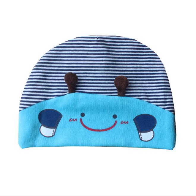Gato bonito Outono Inverno Quente Cap Crianças Beanie Chapéu de Crochê Bebê Menino Menina Infantil crianças de Algodão Listrado Gatinho Abelha Recém-nascidos: 7