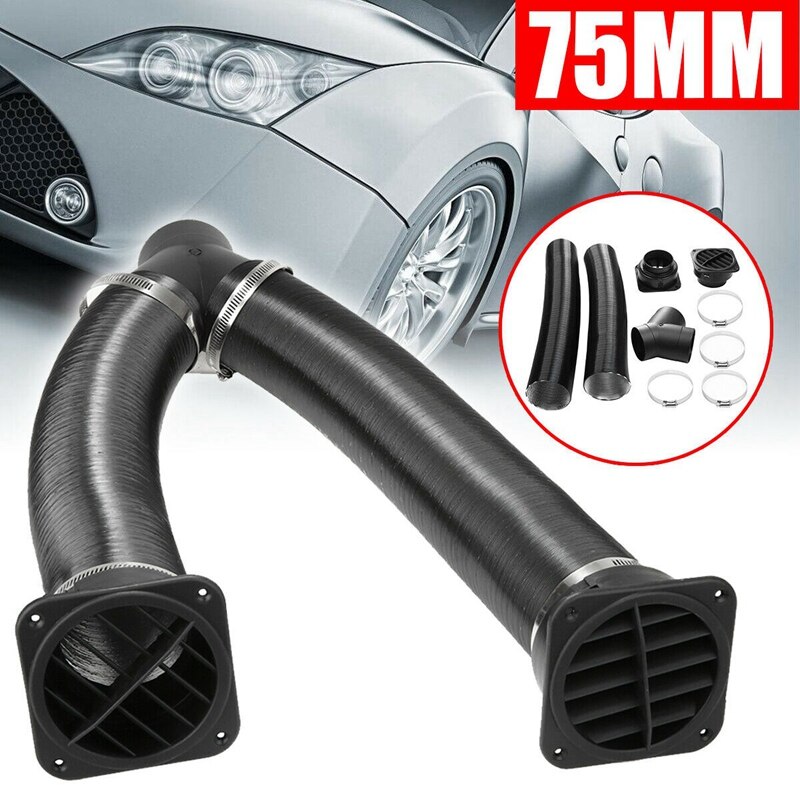 1/2 Stuks 75mm Auto Auto Verwarming Pijp Duct YT Stuk