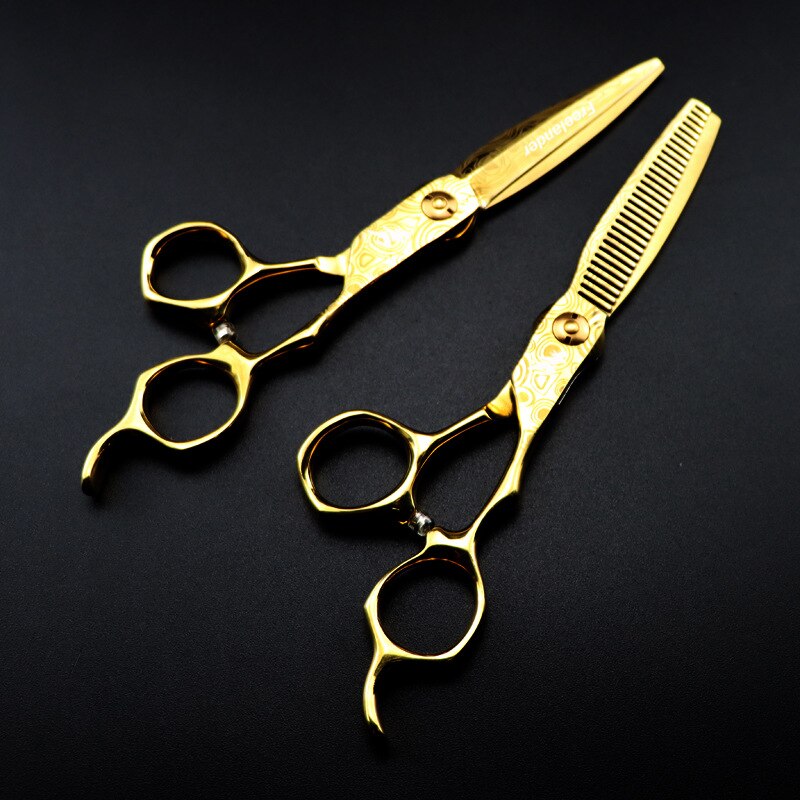 6,0 zoll Japanischen Haar Schere CDM Damaskus Friseur Schere Ausdünnung Schere Friseur Rasierer Haarschnitt Haar Schneiden Scher