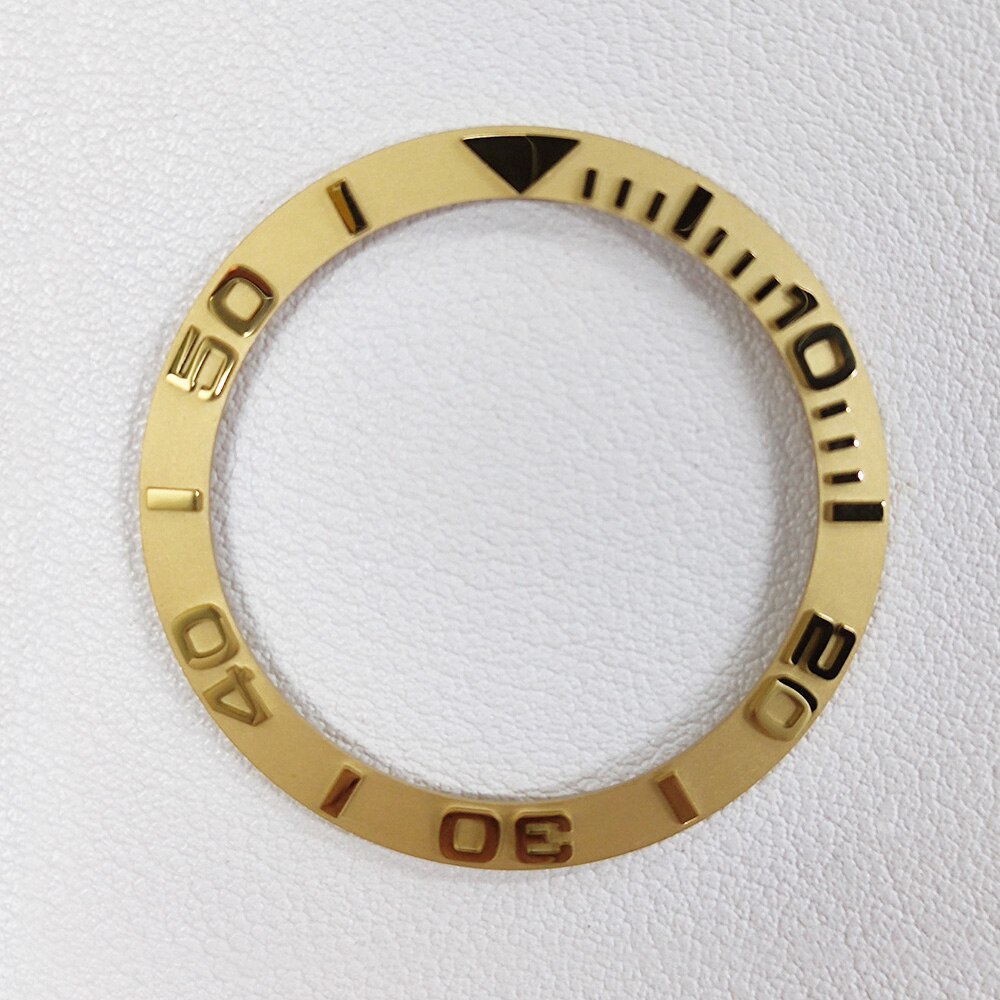 38mm Mens yacht Watches Replace Accessories Watch Face Ceramic Bezel Insert For 40mm rol watch case 38mm bezel: NO4