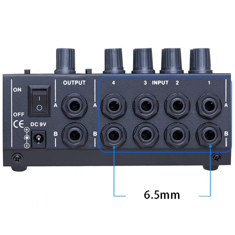 Mixing Console 8 Kanaals Panel Muzikale Microfoon Sound Mixer Digitale Aanpassen Stereo Us Plug