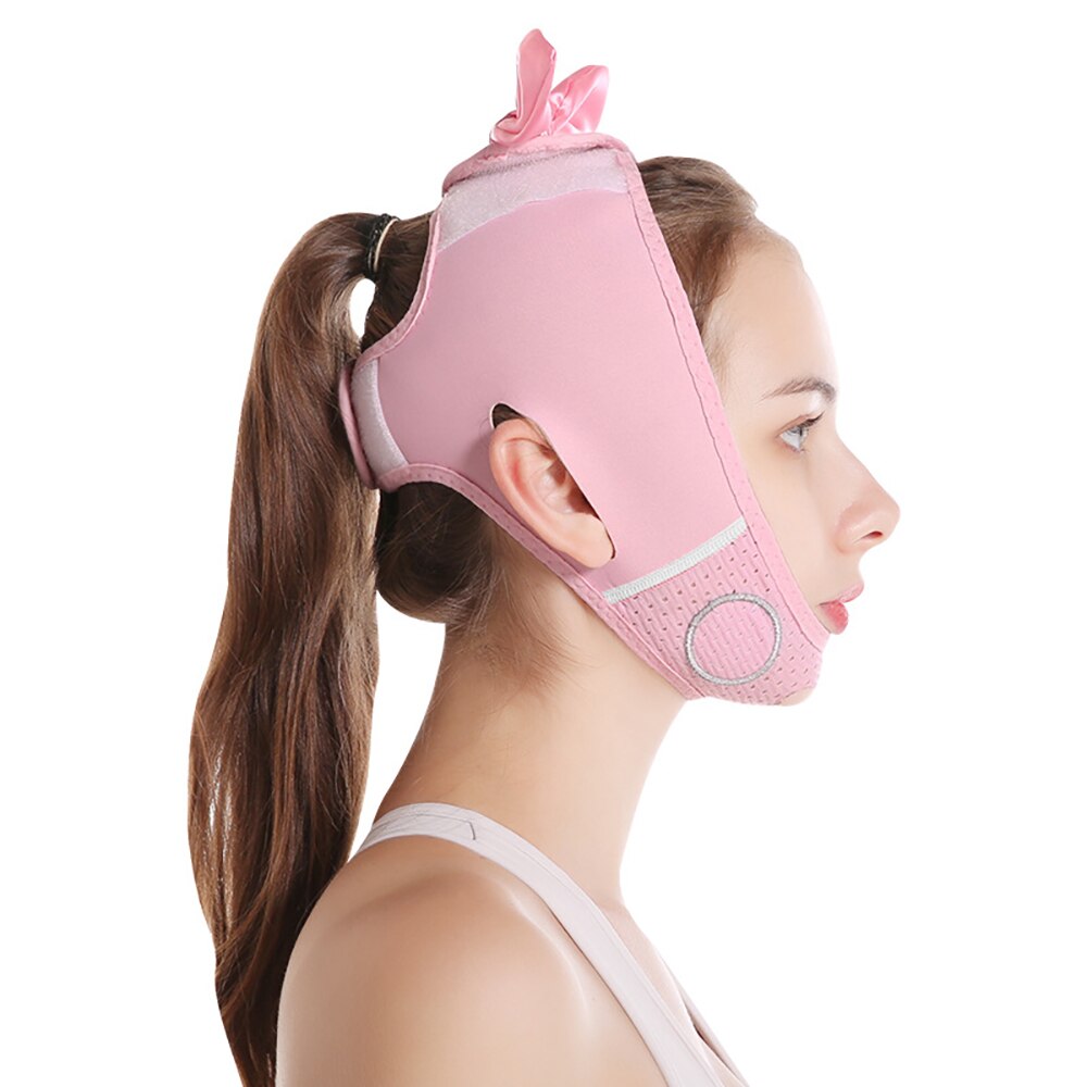 Élastique Double menton réducteur visage minceur sangle v-line Up visage levage pansement Facial Anti-rides sangle soins du visage mince outils