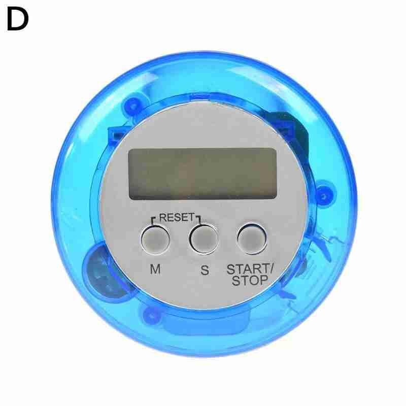 Electronic Timer Lcd Digital Kitchen Countdown Cooking Plastic Accessories Timer Kitchen Random Alarm Color Timer Kitchen T Z5M4: D