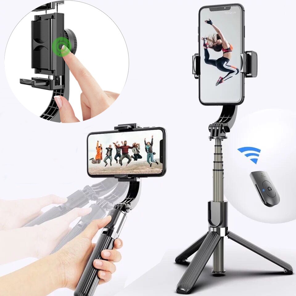 Draadloze Bluetooth Stabiele Selfie Stok Statief Balans Video Fotografie Camera Statief Smartphone Uitbreiden Opvouwbare Stand Houder