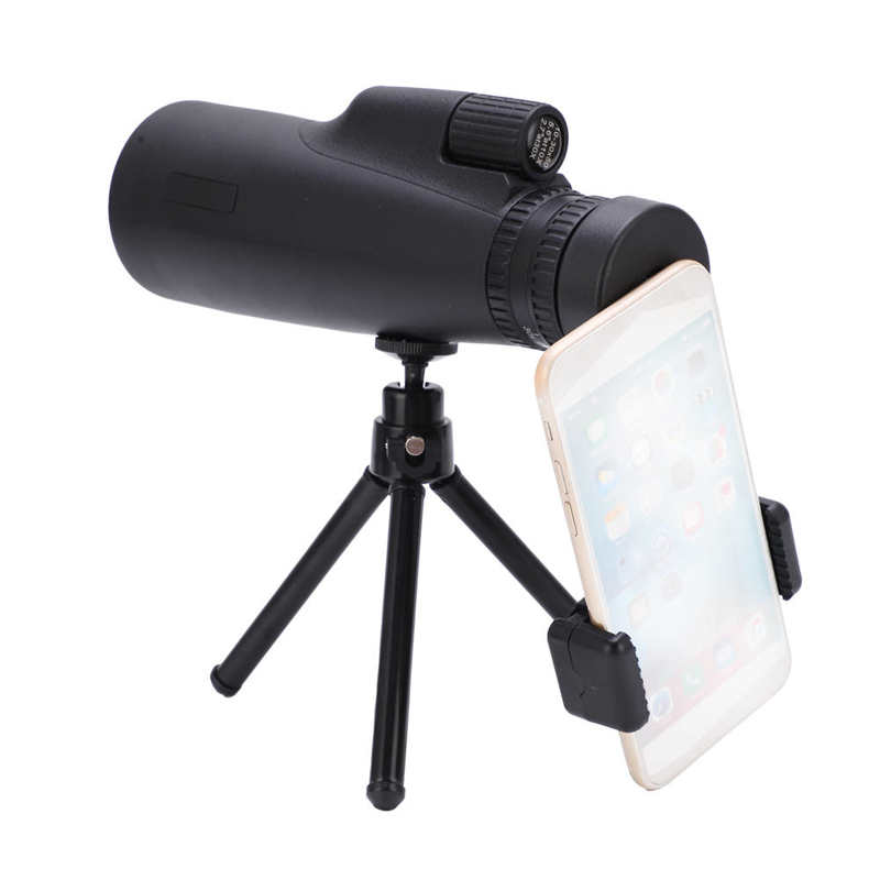 10-30x50 Rainproof Monocular Telescope All-Optical FMC Coating HD Imaging Monocular for Outdoor Decorative Telescopes