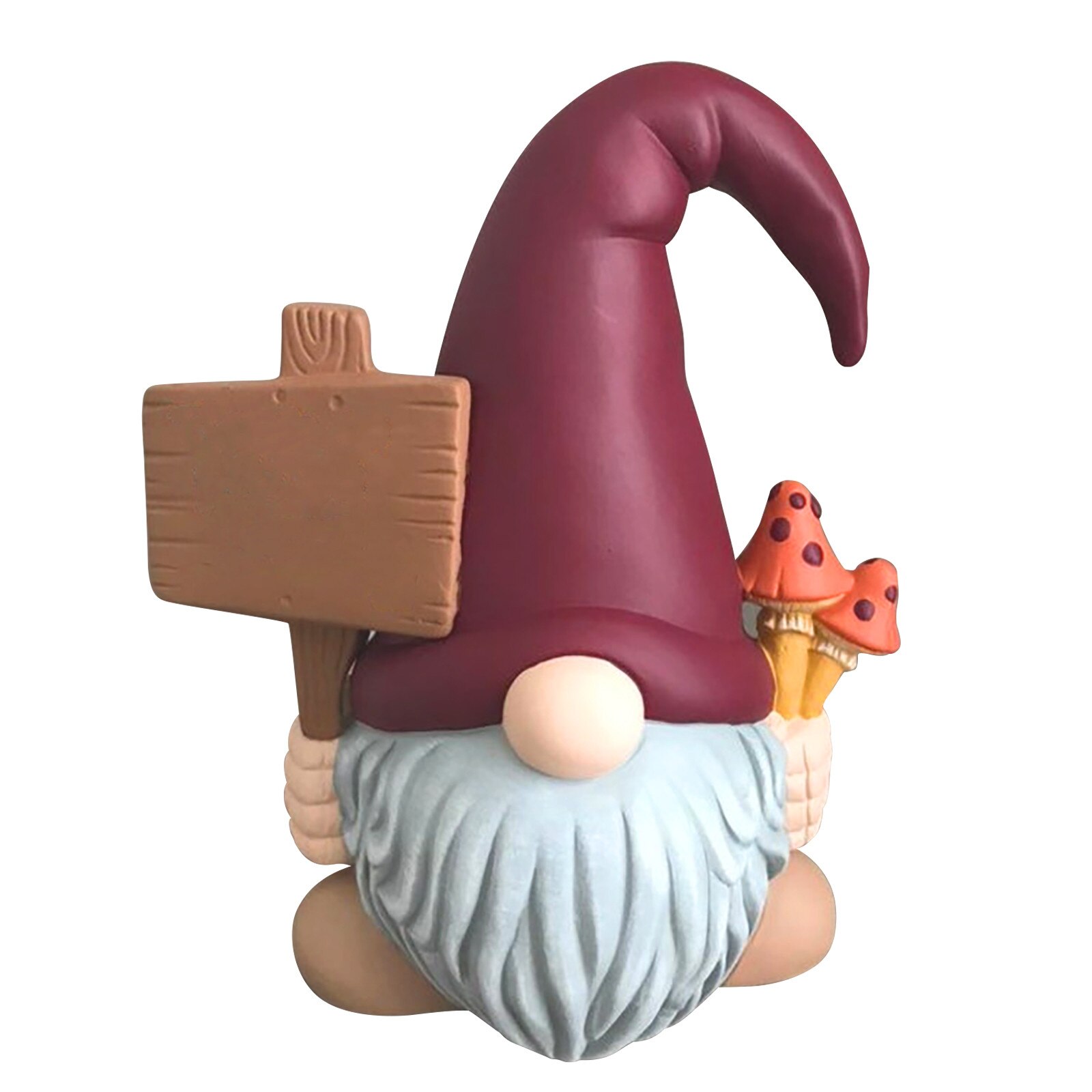 Garden Decoration Outdoor Gnome Statue Collectible Figurines Miniature Resin Statue Gardening Gnome deco jardin exterieur: Wine