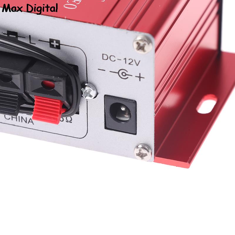 G8 Auto 12V 200W 4 Kanaals Digitale Versterker Stereo Bluetooth Aux Fm MP3