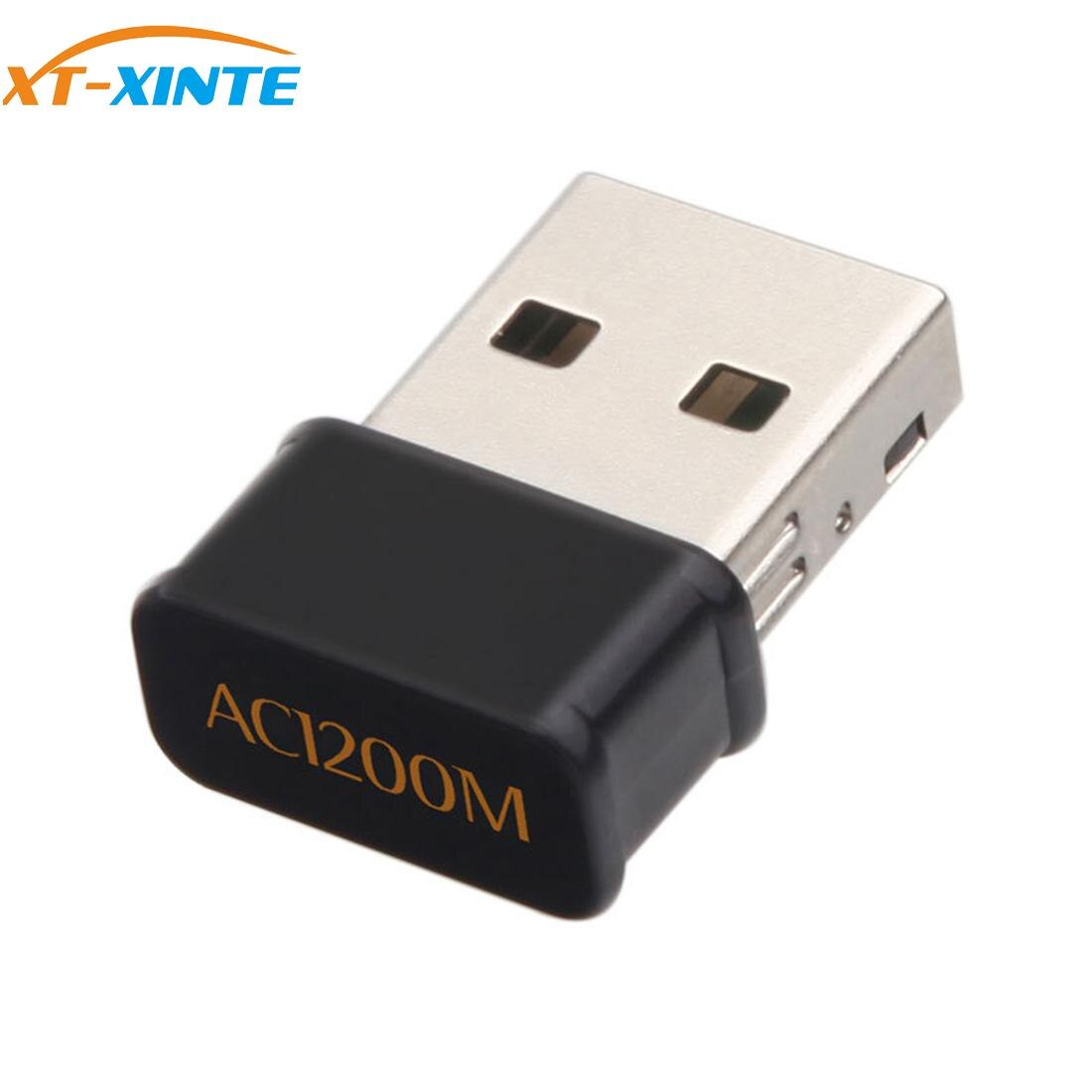 1200Mbps Mini USB3.0 Wifi Adapter Netwerk Dual Band 2.4G/5.8Ghz Wifi Adapter Dongle Gigabit Draadloze Netwerk card Wifi Ontvanger