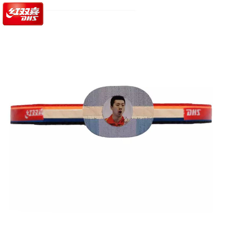 DHS Tischtennisschläger 6-Stern Hurrikan 8 Tinarc Gummi 6002 mit Tasche, Tischtennisschläger für Sport und Fitness, Tischtennis-Ausrügestochen