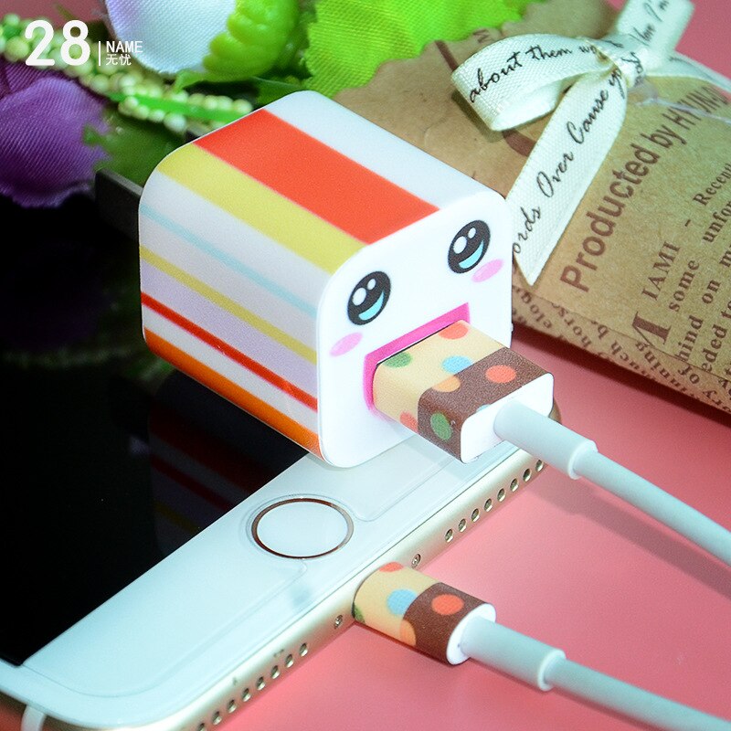 4s 5s 6s iphone 6 splus 7 7p apple oplader selvklæbende papir tegnefilm film selvklæbende papir: Tn2 ben 028