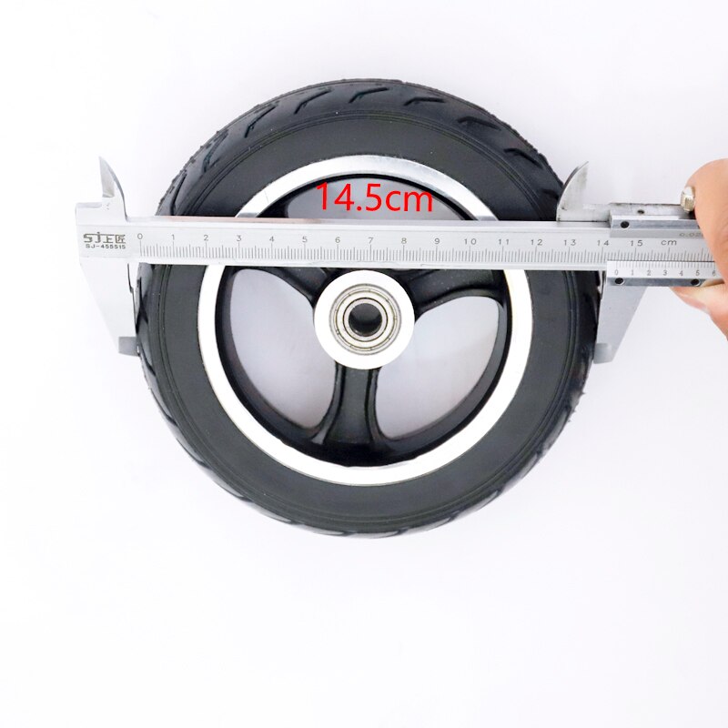 Fast Wheel Fo Widened Rear Wheel 6 Inch Electric Scooter 145x40 Solid Tire 6x2 Aluminum Wheel Tire