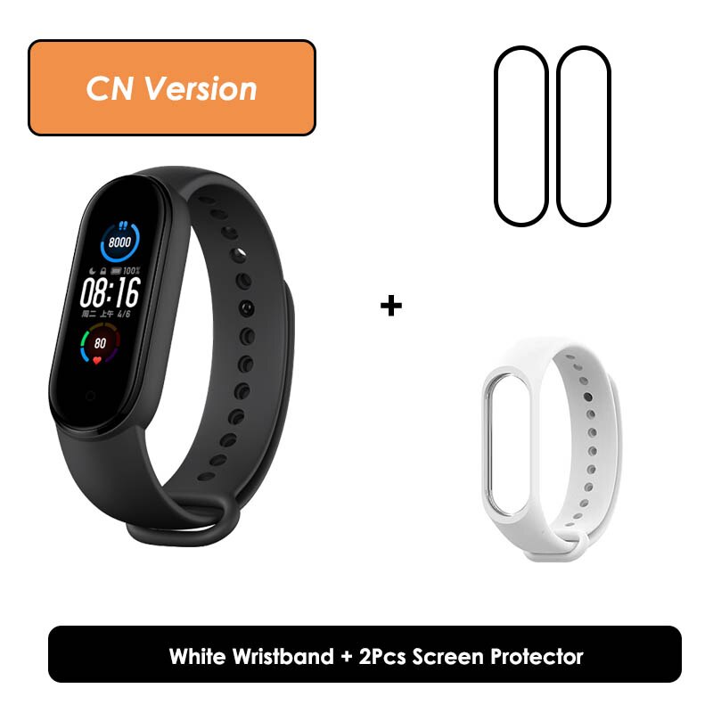 Newest Smart Watch Xiaomi Mi Band 5 Fitness Bracelet Miband 5 Remote Camera Function fitness Tracker Smart Band 5 Xiomi Watch 5: Set 2