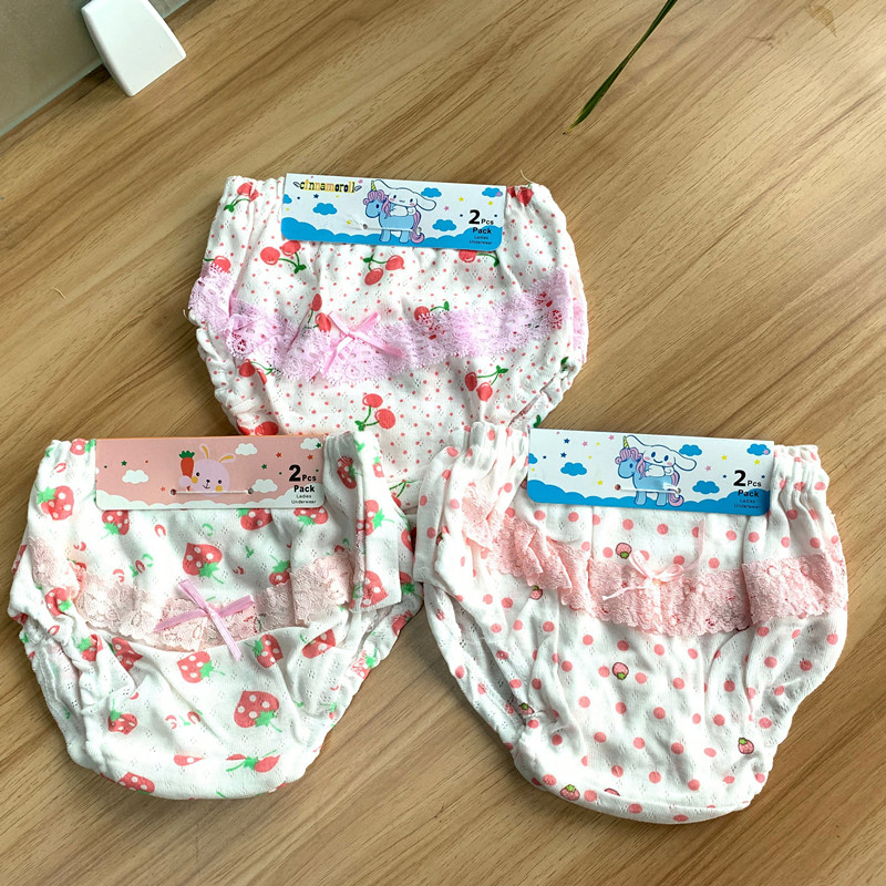 4 Stk/partij Lace Shorts Baby Meisjes Ondergoed Katoenen Calcinhas Meisjes Underwera Kids Slipje