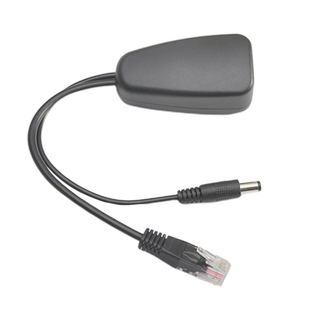 Splitter 2A Anti-interference Durable Cable Non-standard For Android Tablets Ethernet Active 24V To 12V Power Over Portable