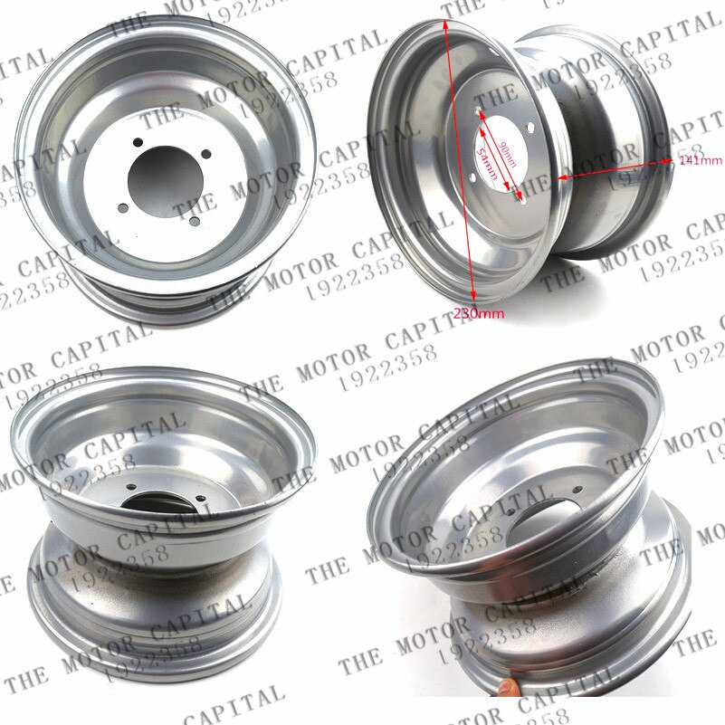 3 soorten ATV 8 inch Banden Wiel wit hub 8 inch Vacuüm Banden 19X7-8 inch 18*9.5- 8 inch Velgen