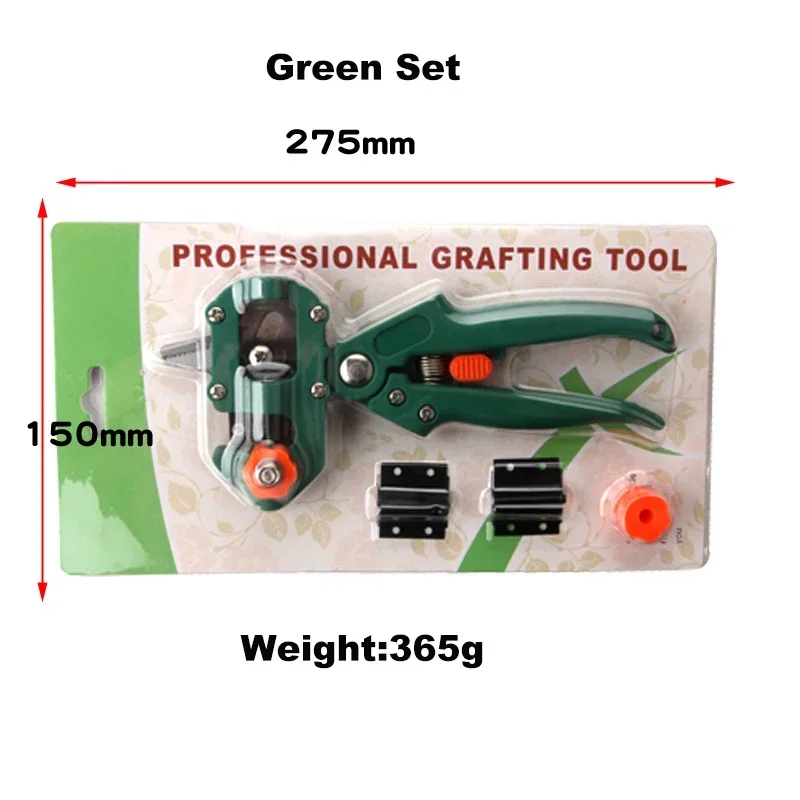 Kit d'Outils de Greffage 2 en 1, Sécateur de Jardin avec Remplacement de Branches de Plantes, de Vigne, d'Arbres Fruitiers, Analyste d'Outils de Coupe, Ciseaux: Or
