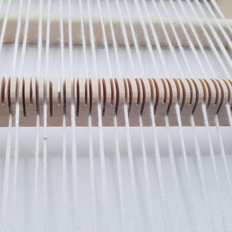 Mini Kids Houten Weefgetouw Kit Speelgoed Handheld Breien Machine Meisjes Handgemaakte Diy Geweven Set Voor Kids Kinderen L4MC