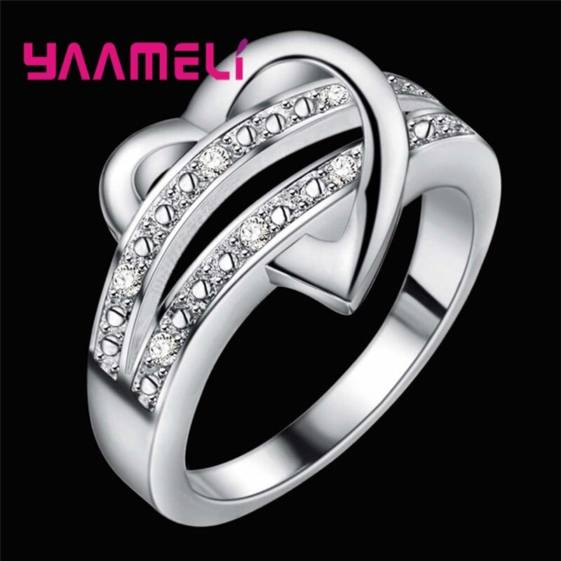 Bagues en argent Sterling 925 pour femmes, bijoux de fiançailles, zircone cubique Simple, de mariage