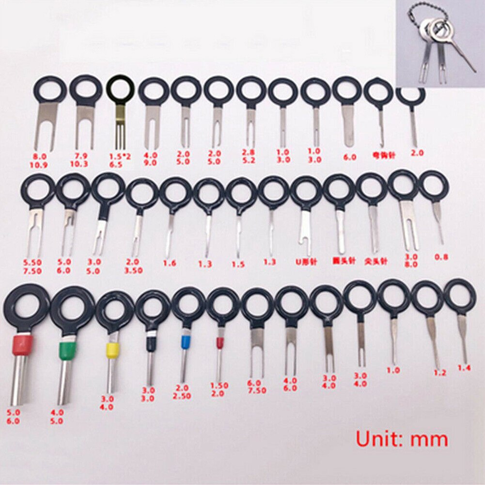 41 pièces outils Portable facile appliquer broche extracteur réparation fil prise compacte voiture Terminal enlèvement Kit automobile sertissage connecteur