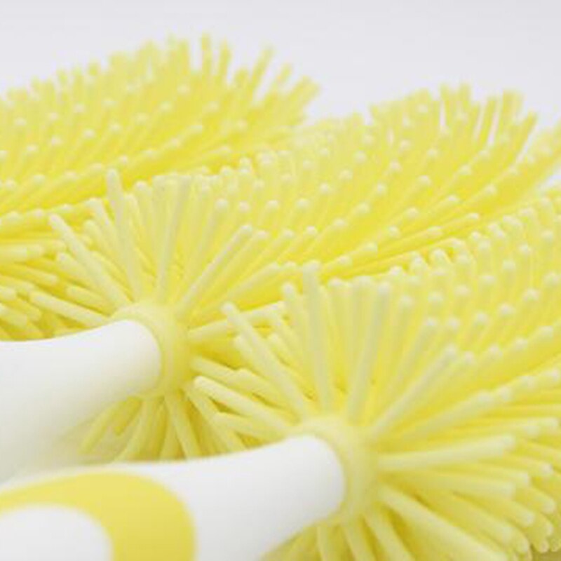 Spazzola a tazza morbida spazzola in Silicone bottiglia da cucina multifunzione Thermos spazzola per la pulizia del vetro spazzola per biberon