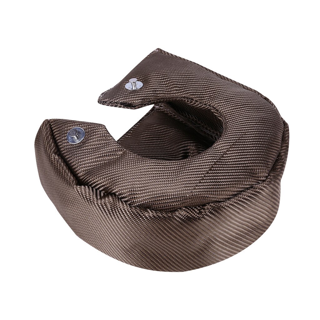 .Titanium Turbo Cover Tur-bo Shield Tur-bo Blanket Stainless Steel Net Inside with Fastener Springs