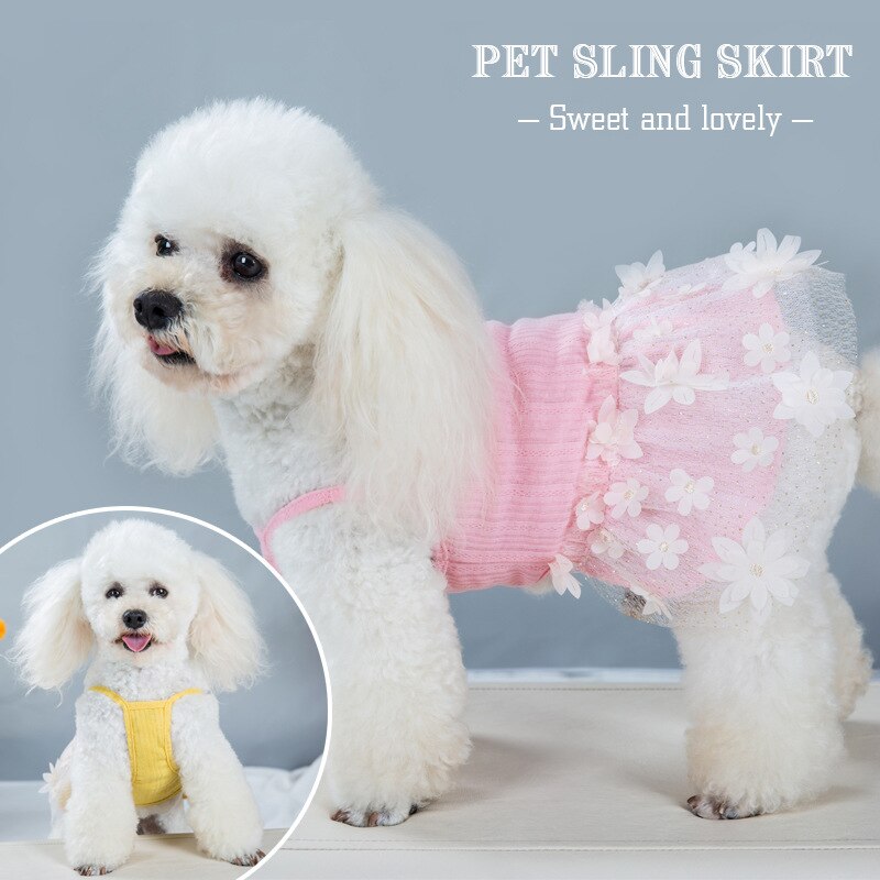 Zomer Jurk Voor Hond Huisdieren Hond Kleren Chihuahua Leuke Trouwjurk Rok Puppy Kleding Lente Jurken Voor Honden Huisdier Kleding