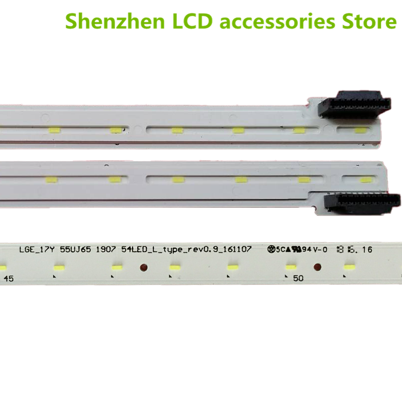 FOR 55UJ65 54LED-L-TYPE-REV0.9 54LED 601MM 55 inch use LCD TV backlight bar