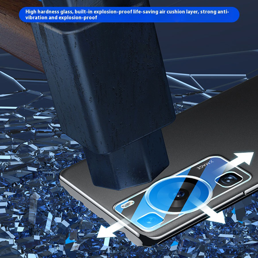 1-3 sztuki 3D Osłona tylnej obudowy aparatu Szkło hartowane robić Huawei P60 zawodowiec Osłona ekranu obiektywu aparatu robić Huawei P60