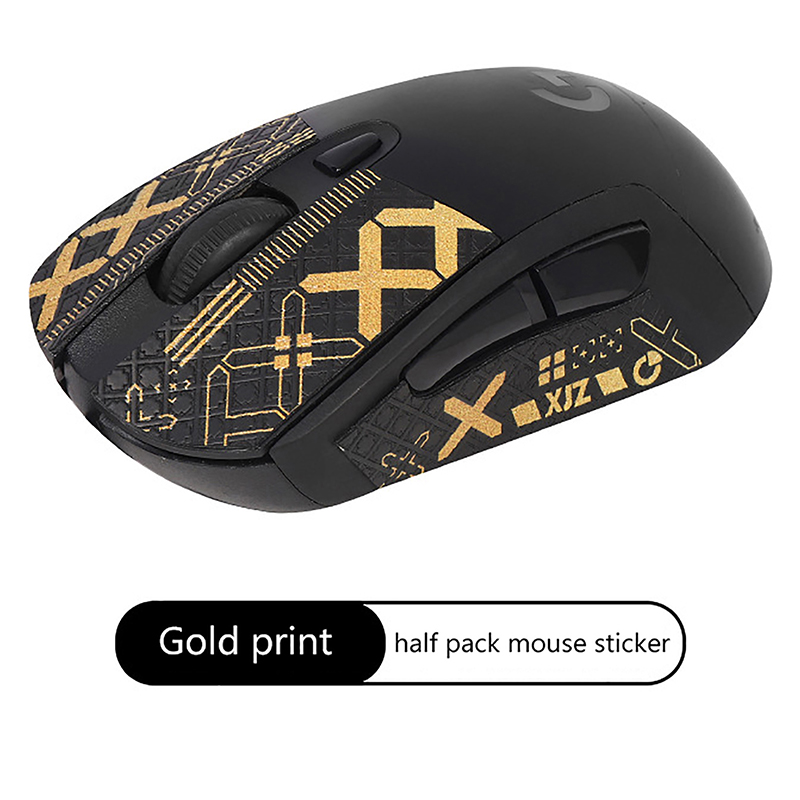 1PCS Mouse Grip Tape Skate Handmade Sticker Non Slip Lizard Skin Suck Sweat For Logitech G403 G603 G703 DIY Without Mouse: Orange