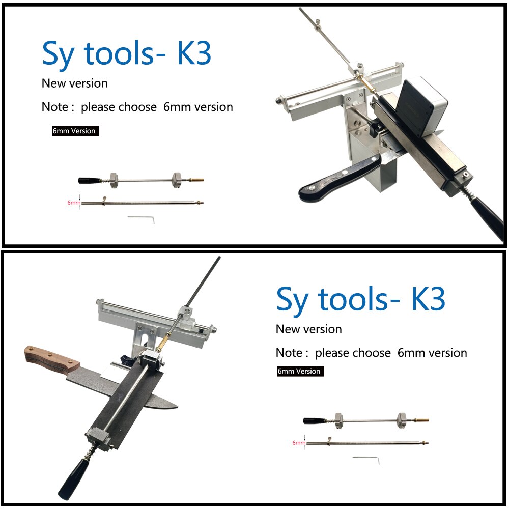 Sytools Slijpsteen Houder Clip Bar Voor Ruixin Pro Puntenslijper Diy Messenslijper Onderdelen Edge Pro Puntenslijper Accessoires Kme Systeem