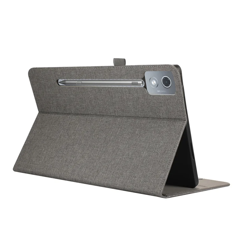 Etui til lenovo idea tab pro, blødt cowboy-stativ, flip-cover til xiaomi pad pro 12.7 /  , idea tab 12.7  tb373fu tb375fc