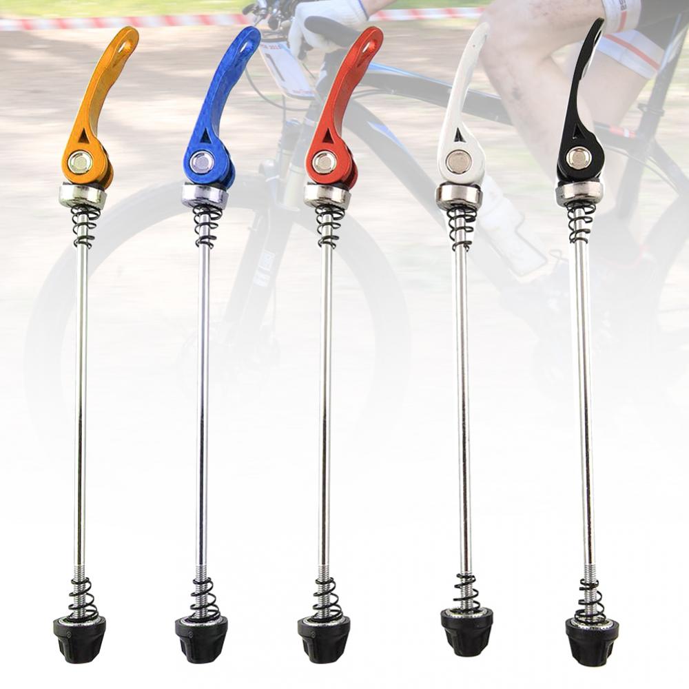 Cycling Quick Release Road Bike Aluminum Alloy Quick Release Skewer 1 Pair Bike Skewers Bicycle MTB Front Rear Hub Skewers Lever
