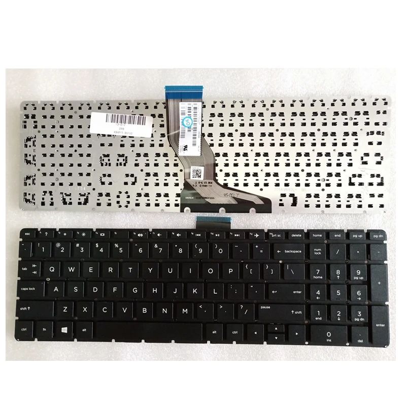 uns NEUE Laptop-Tastatur für HP 15s-eq 15s-er 15s-fr 15s-fq 15-dy 15-EF 15T-BR 15g-br 15g-bx Tastatur Englisch Weiße Farbe: Orange