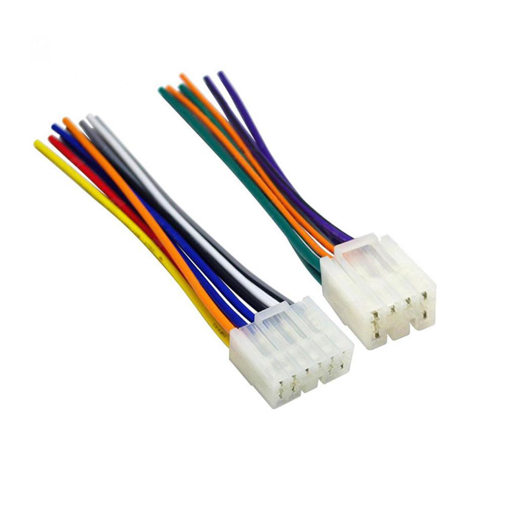 1Set Change line Metra 70-1761 Radio Wiring Harness 87-Up For Toyota 4 Speaker Power A1I8: Default Title