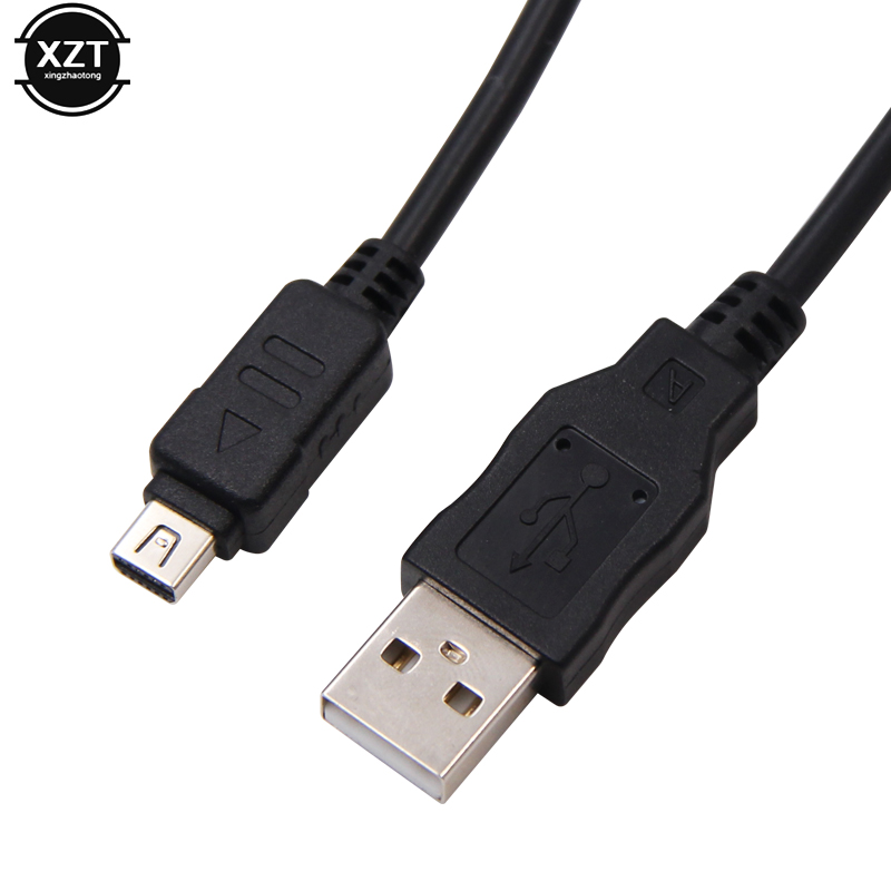 CB-USB5 CB-USB6 Cable de datos USB para cámara de 12 pines para Olympus SZ-10/11 SZ-14 SZ-20 SZ-31MR OM-D E-M5 TG-1 cámara resistente 3000