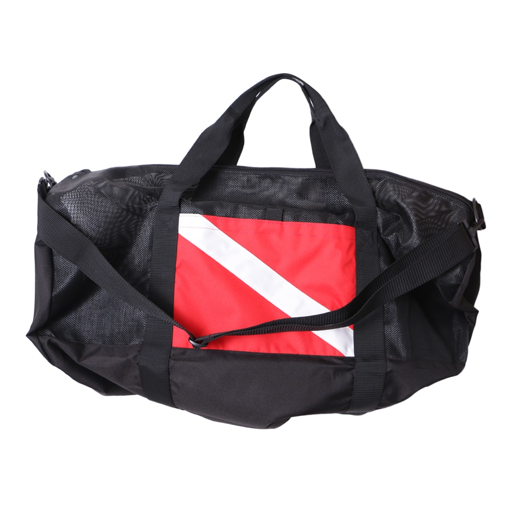 Grote Rits Dive Vlag Mesh Gear Bag Rugzak Voor Duiken Zwemmen Snorkel