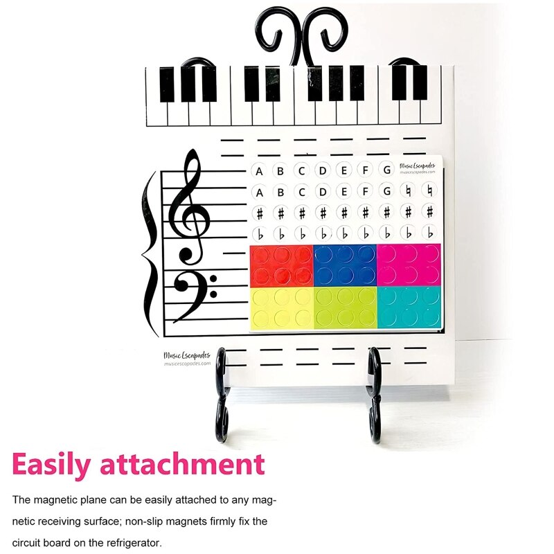 Magnetic Music Notation Whiteboard Teaching Aid Instrument Music Learners