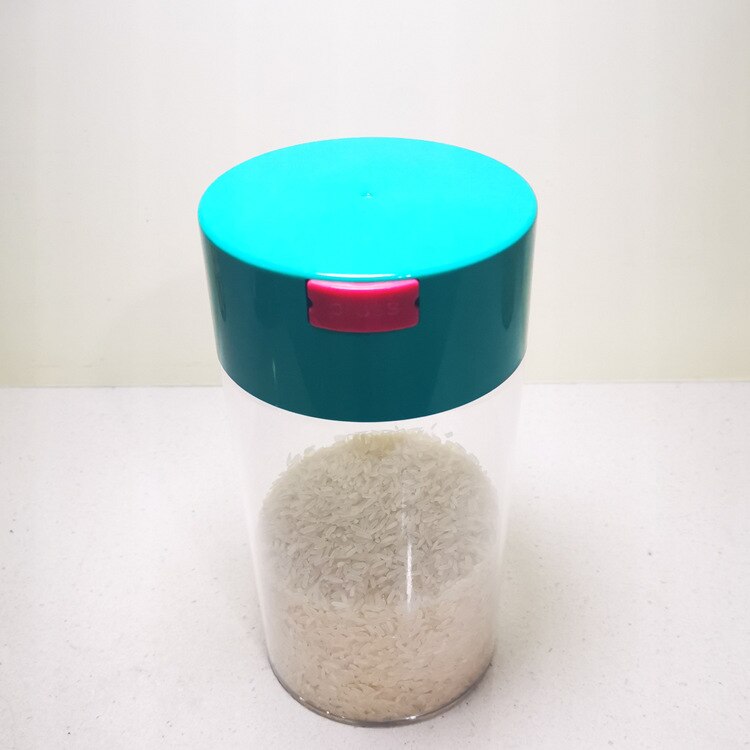 Verzegelde plastic blikken, vacuüm koffiebonen blikken, thee blikken, bewaarblikken, transparante verzegelde fruitpoederdoos