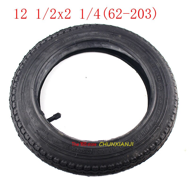 Maat 12 1/2X2 1/4 (62-203) band Past Veel Gas Elektrische Scooters 12 Inch Buis Band Voor ST1201 ST1202 E-Bike 12 1/2*2 1/4