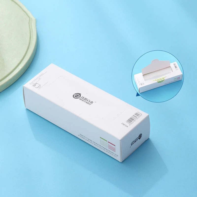 50Pcs/Set Reusable Food Storage Bags Plastic Food Packaging Bags Keep Fresh Leakproof Kitchen Storage Organization