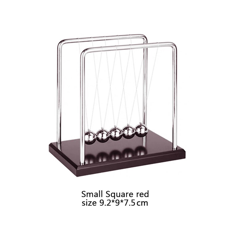 Bolas de péndulo de Newton para decoración de mesa de escritorio, bolas de péndulo de ciencias físicas, 1 Uds.: C