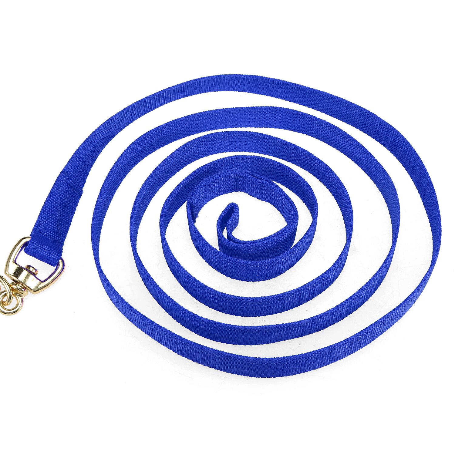 8.5ft lonża linia koń smycz kantar z łańcuchem zwierzę domowe pies posłuszeństwo przypomnij szkolenie w prowadzeniu konia lonża linia