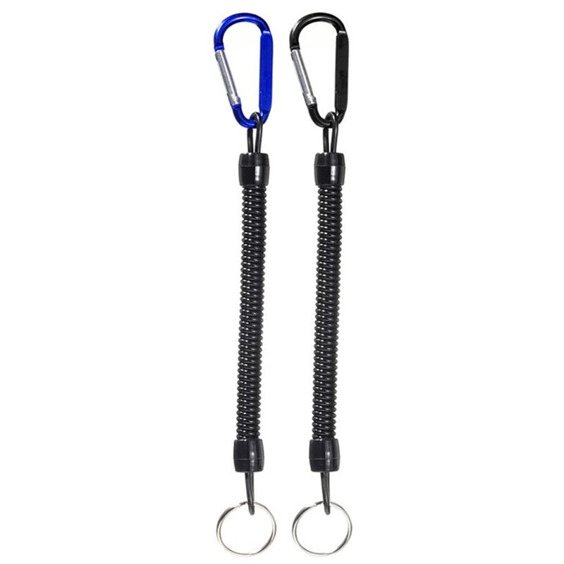 Longe de plongée sous-marine Anti-perte, 2 pièces, spirale à ressort, bobine, corde, outil d'urgence de sécurité