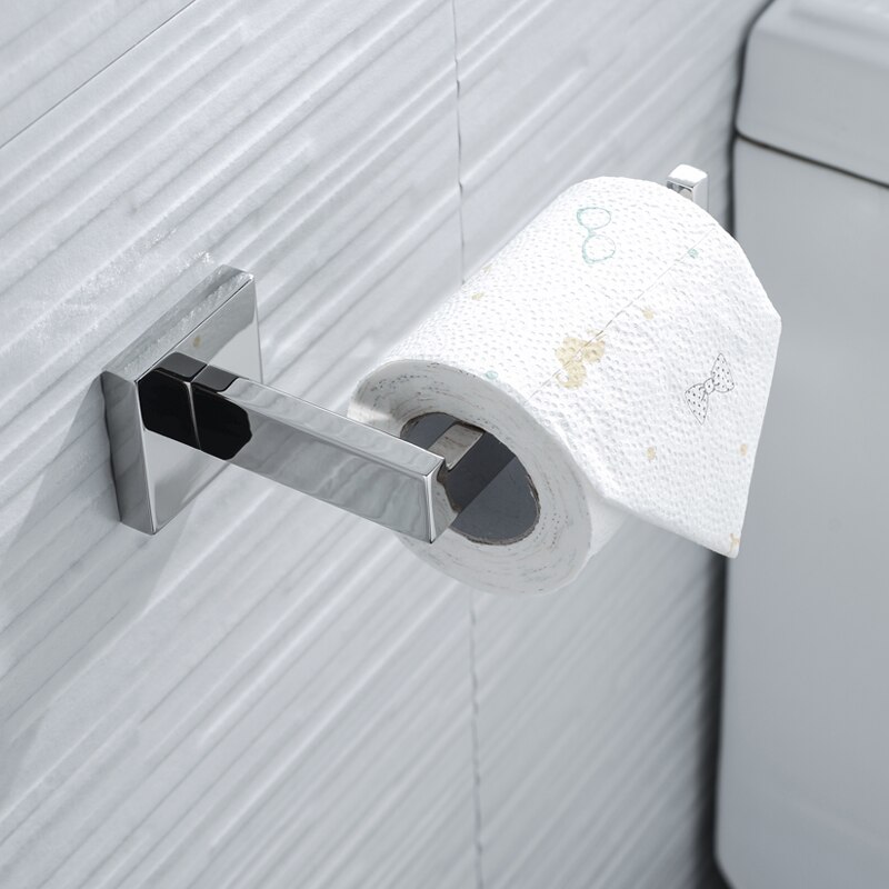 SUS 304 Stainless Steel Toilet Paper Holder Bathroom Toilet Roll Holder Tissue Rack Bathroom Accessories