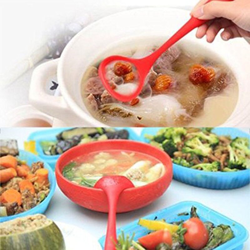 WALFOS FDA Approved Silicone Cooking Tools Silicone Kitchen Utensils Set (7 Piece) in Hygienic Solid Coating
