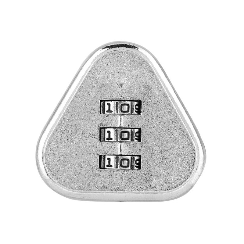 3 Digit Cabinet Code Lock Code Combination Cam Cabinet Silver Convenient Password Security Coded Lock