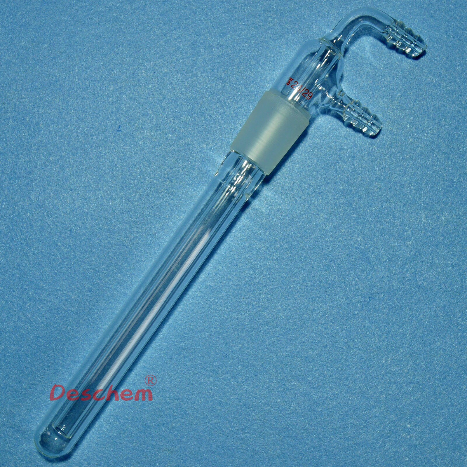 200mm,24/29,Ace Cold Finger Trap,Lab Glass Condenser,Hose Connection