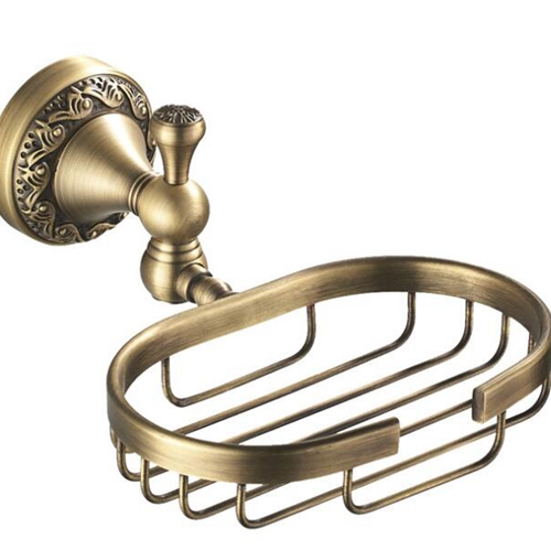Badkameraccessoires Antiek Brons Handdoekplank Toiletrolhouder Zeephouder Handdoekenrek Tumble Holder Antiek Brons ELF4001: Paars