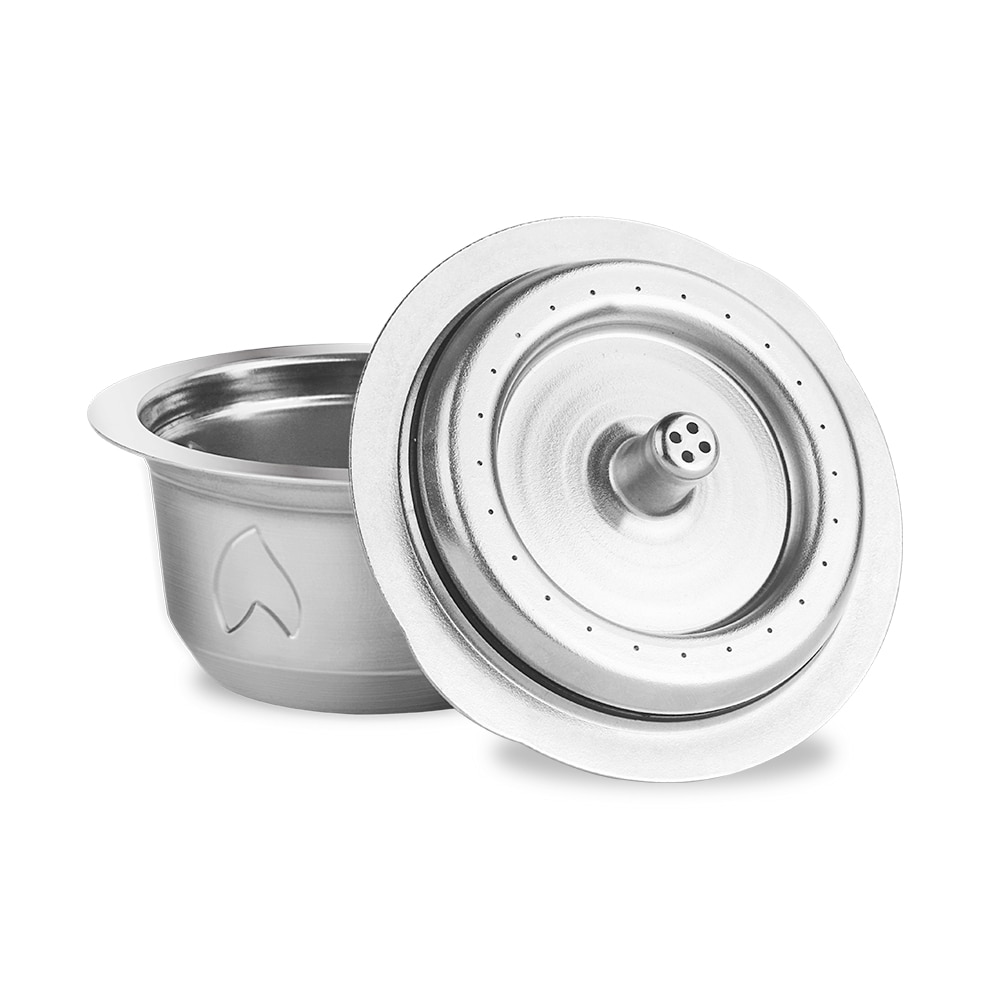 Capsules de café réutilisables en acier inoxydable, grande tasse pour Nespresso Vertuo, filtre expresso Vertuoline
